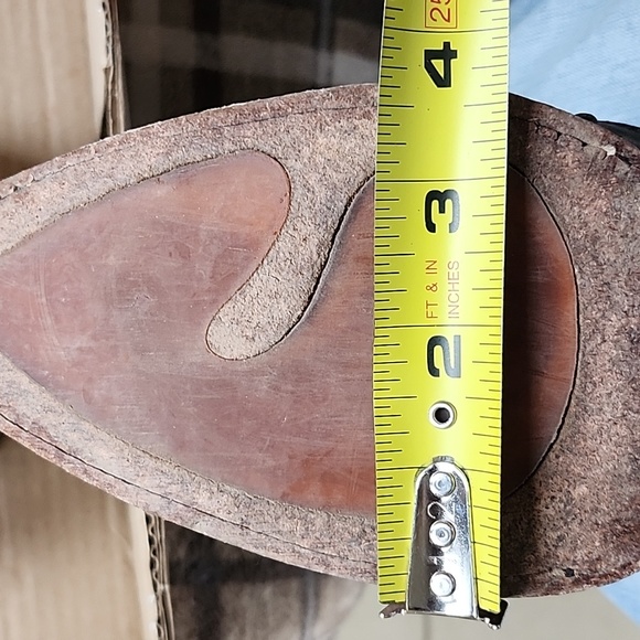 Women's Corral Fango Antiqued Studded & Silver Inlay Boots Size 9.5M - Picture 16 of 16